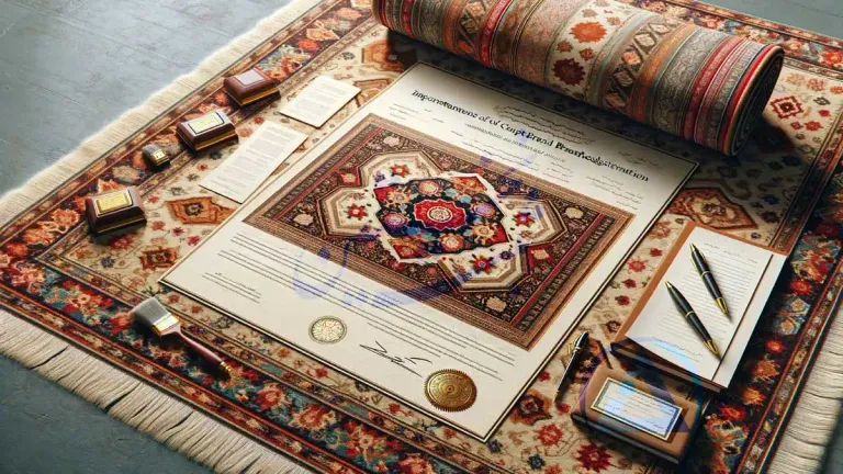اهمیت ثبت برند فرش