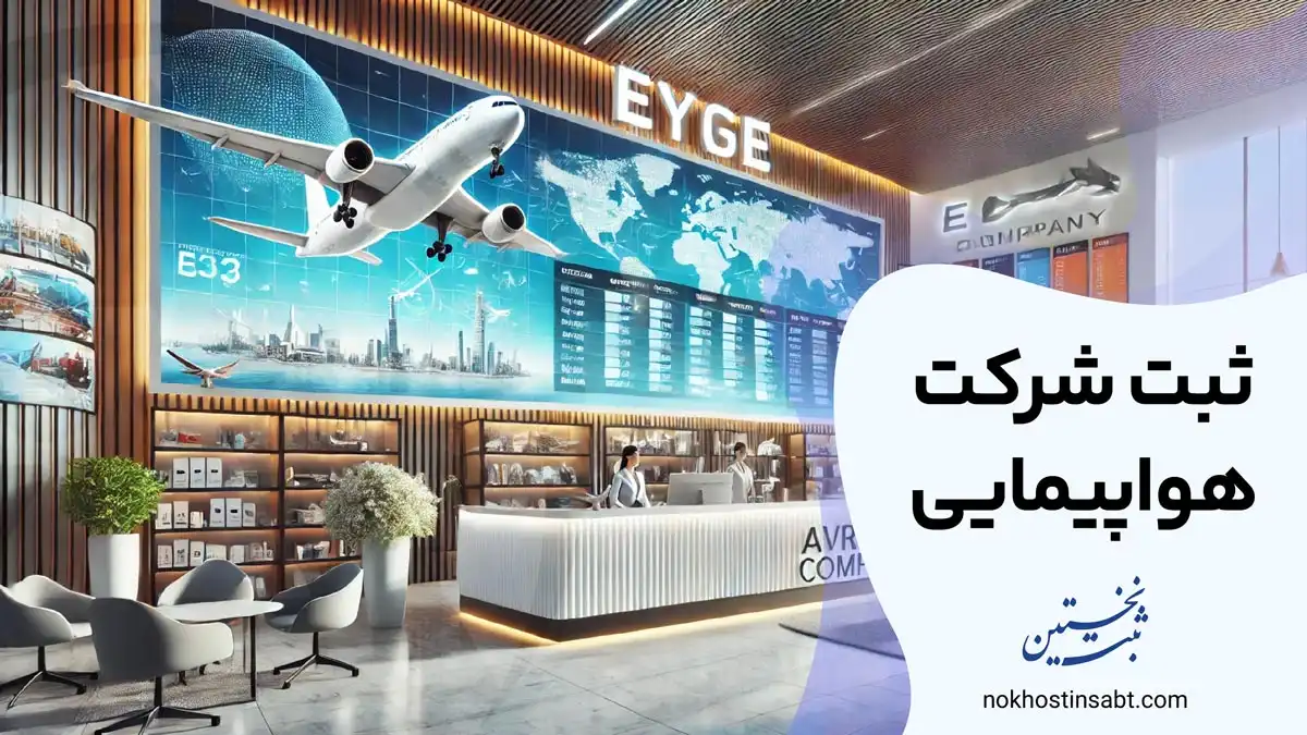 ثبت شرکت هواپیمایی
